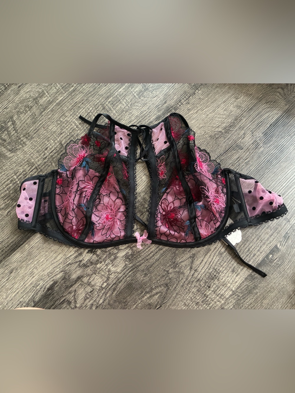 For Love and Lemons Zinnia High Neck Bra 34DD - Picture 5 of 8